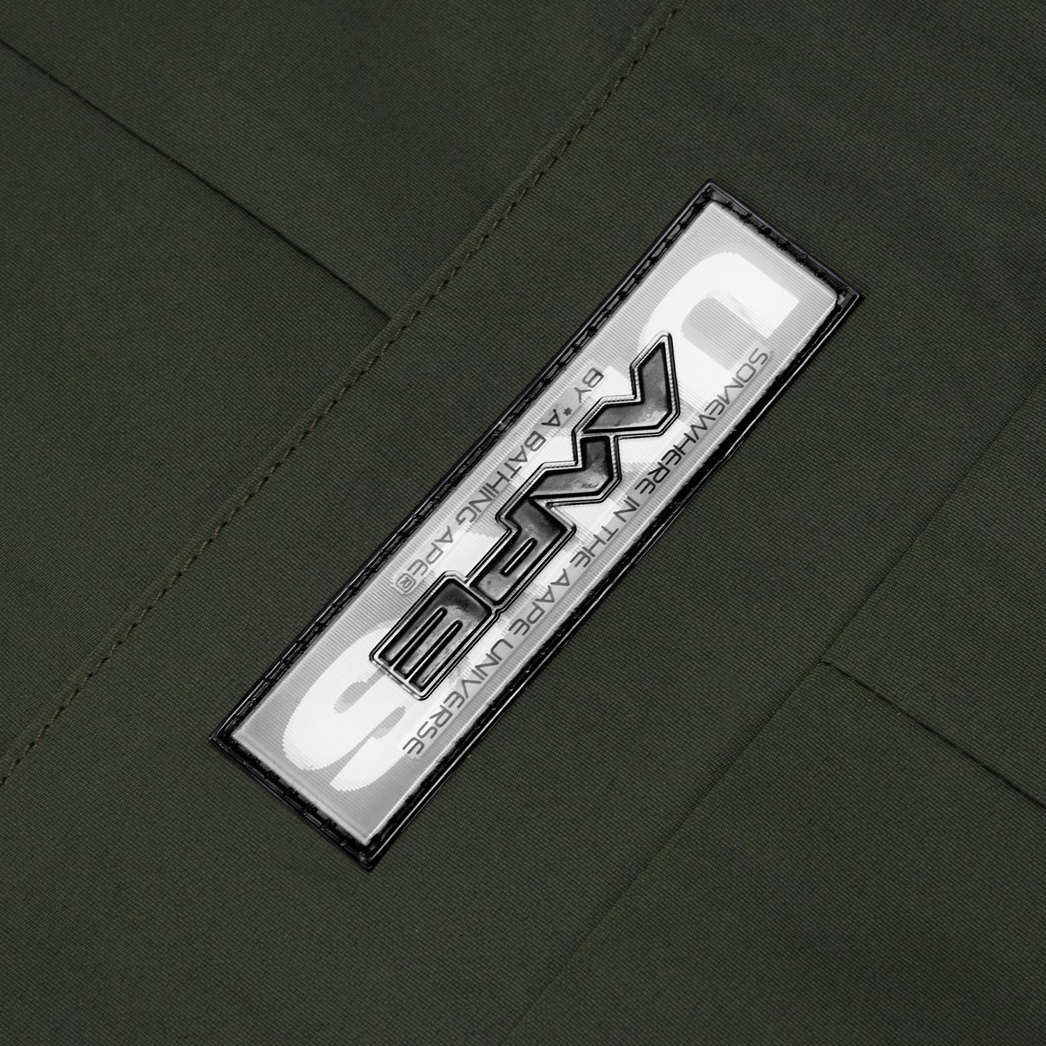 AAPE LOGO HOODED JACKET