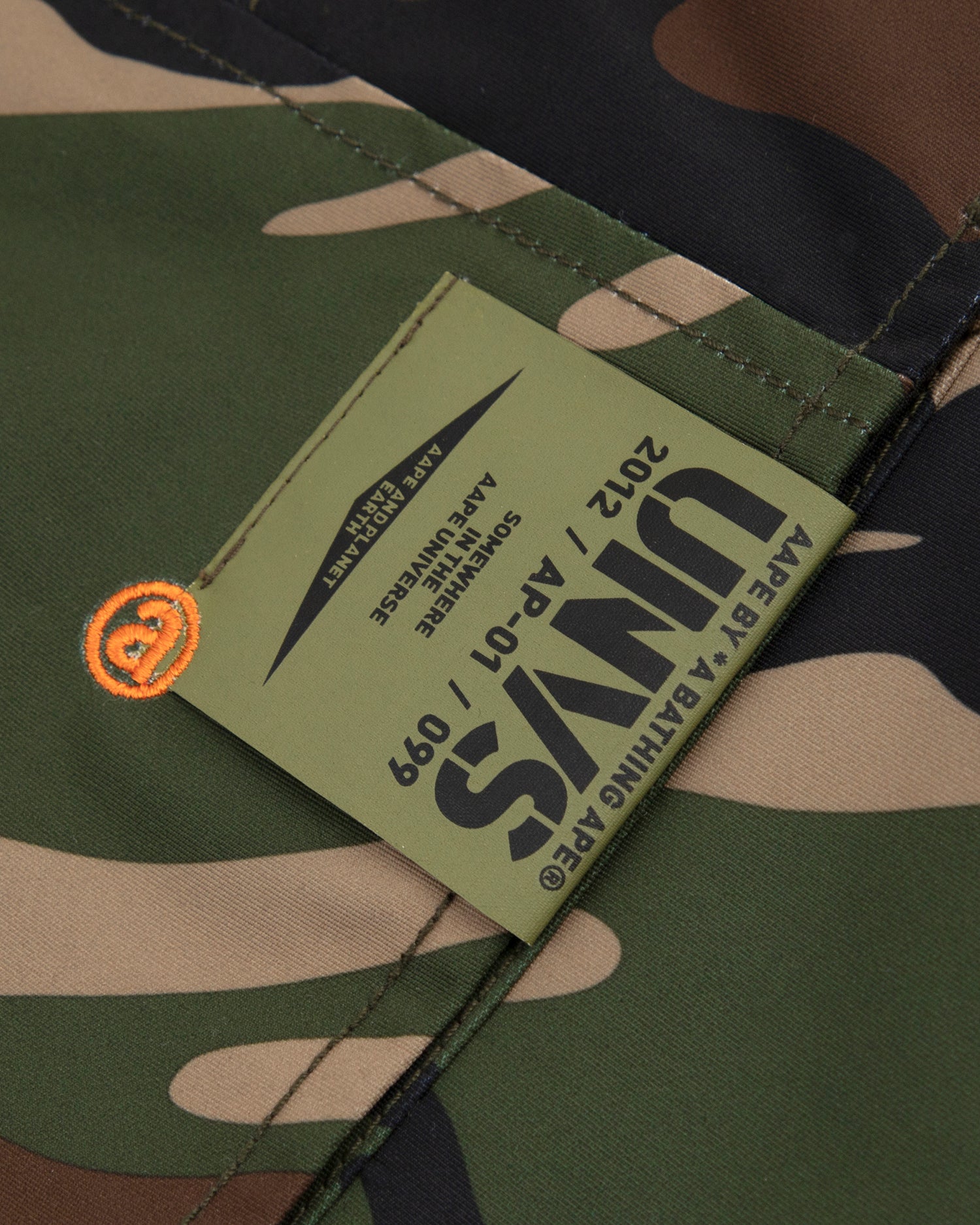 AAPE APE FACE CAMO JACKET