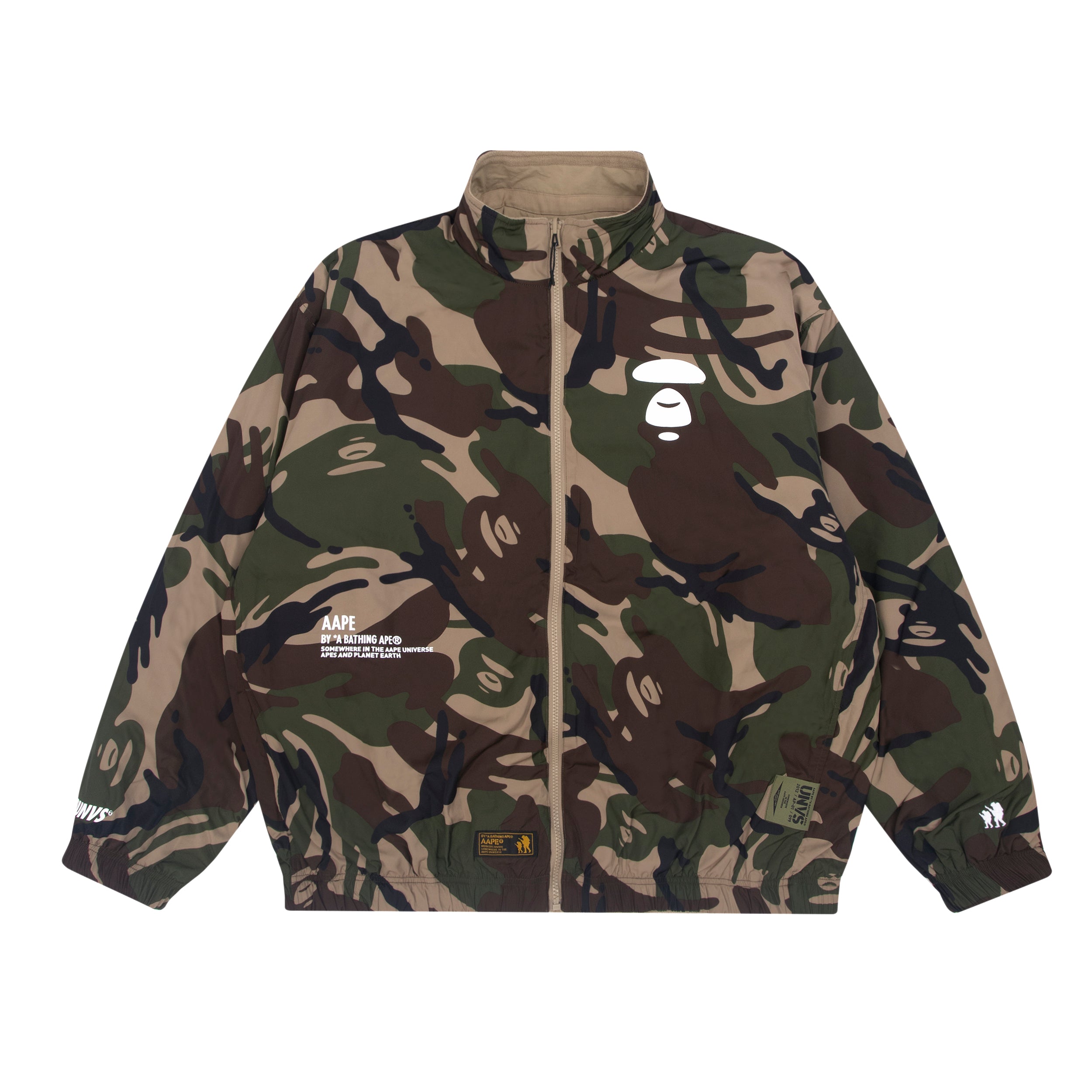 AAPE REVERSIBLE APE FACE JACKET