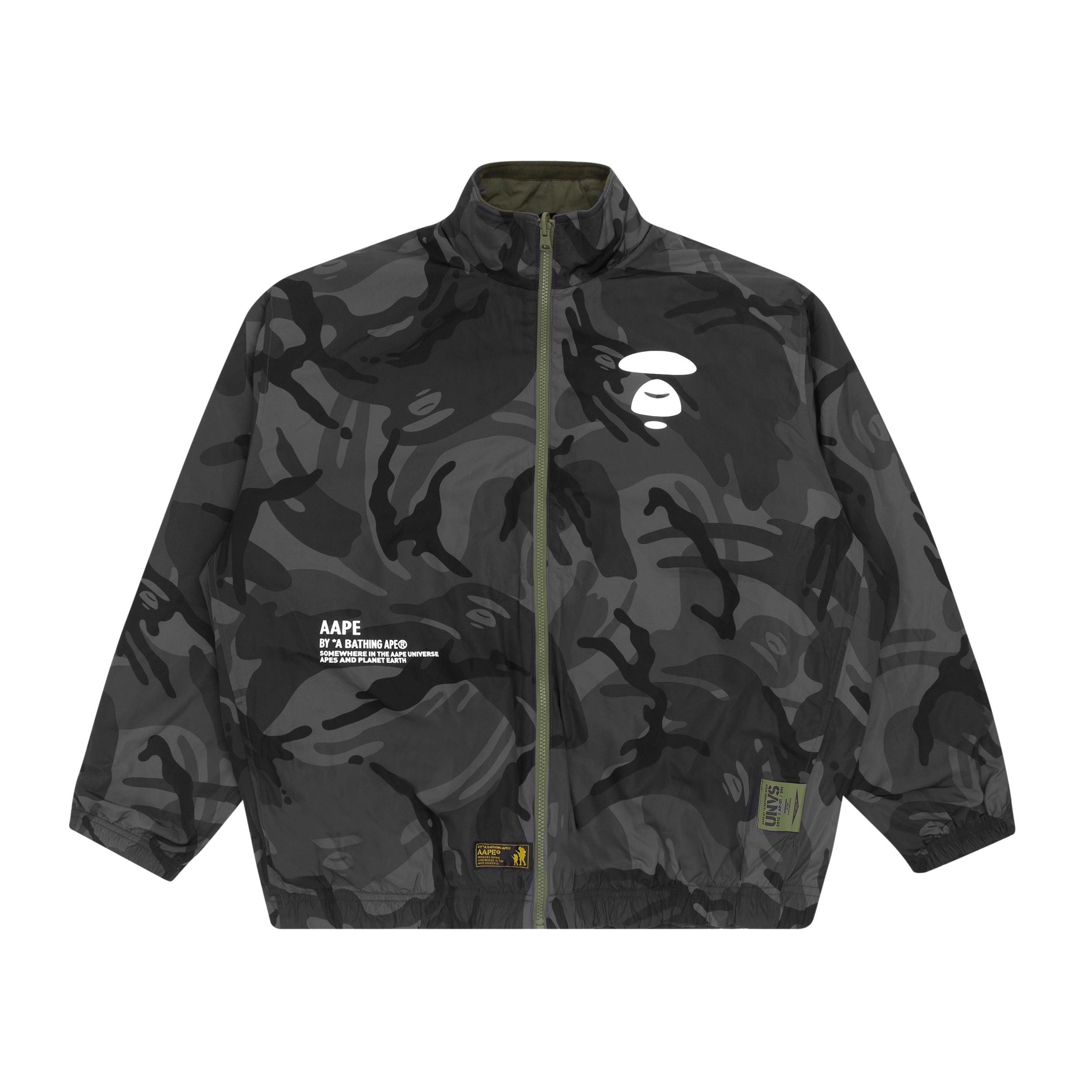 AAPE REVERSIBLE APE FACE JACKET