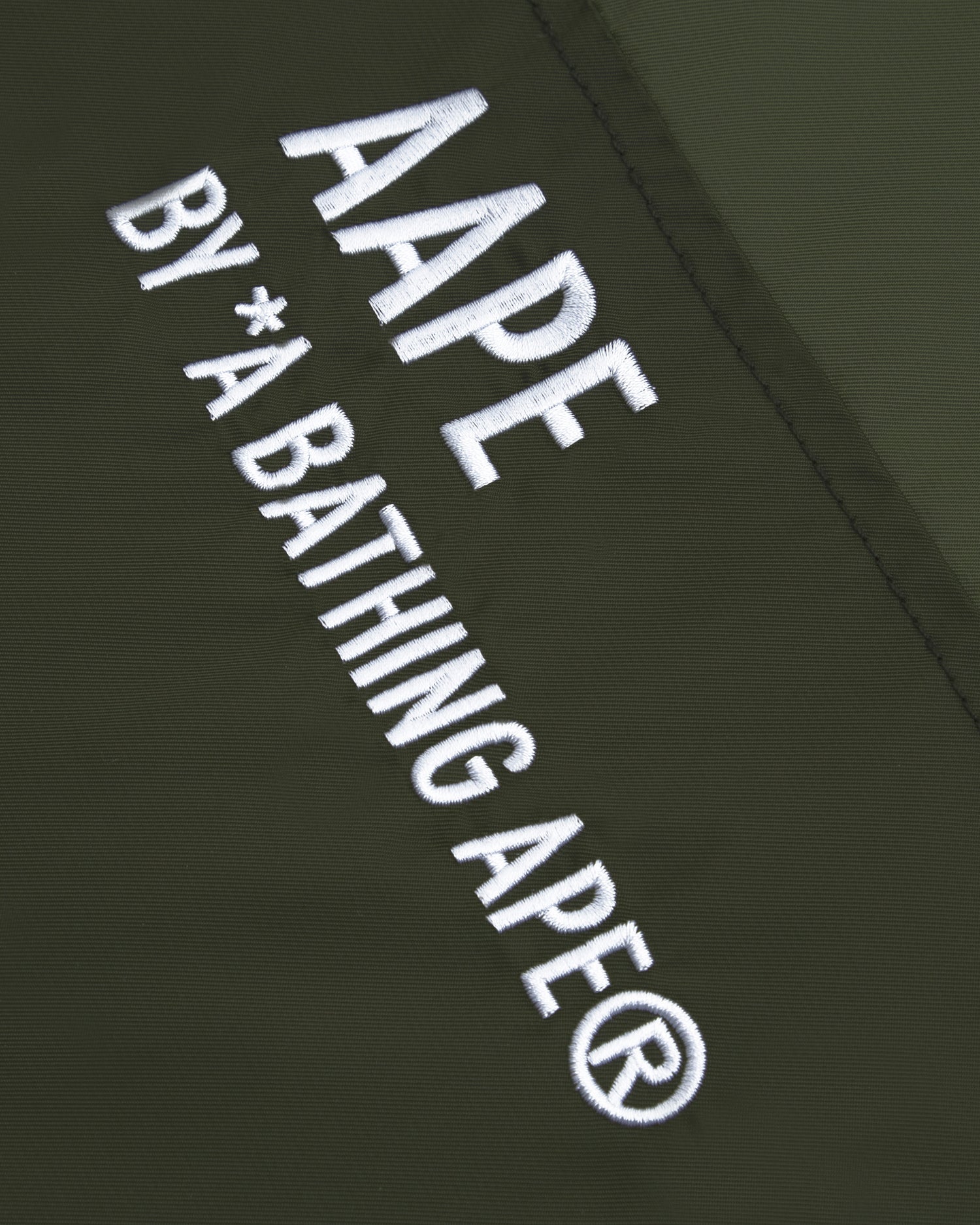 AAPE CAMO BOMBER JACKET