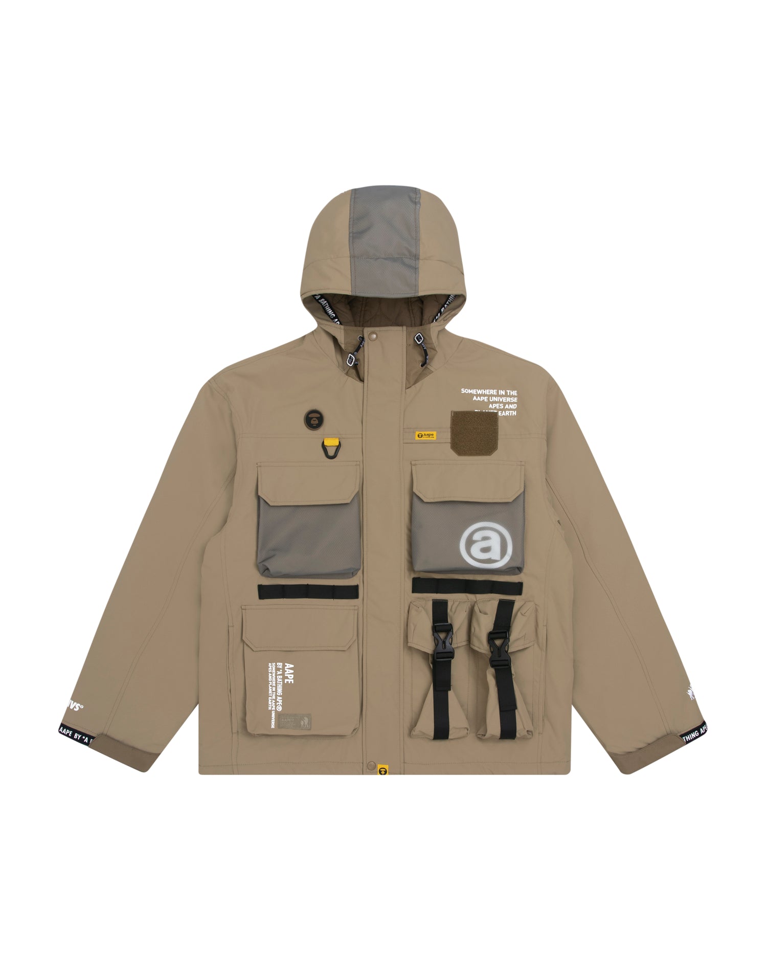 AAPE HOODED CARGO JACKET