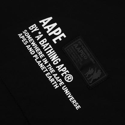 AAPE LETTERING HOODED JACKET