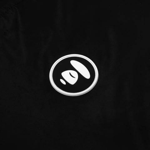 AAPE MOONFACE PRINTED BOMBER JACKET