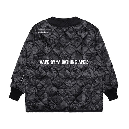 AAPE X ALPHA INDUSTRIES QUILTED CAMO JACKET