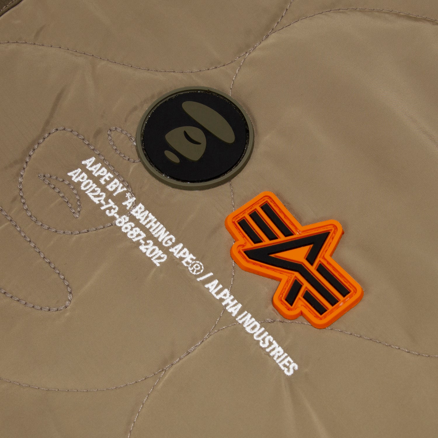 AAPE X ALPHA INDUSTRIES M-65 DEFENDER LINER JACKET