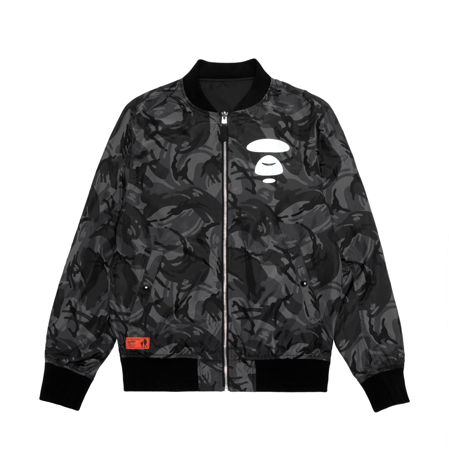 AAPE REVERSIBLE BOMBER JACKET