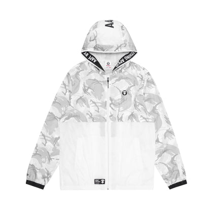 AAPE CAMO PANELLED LIGHTWEIGHT JACKET