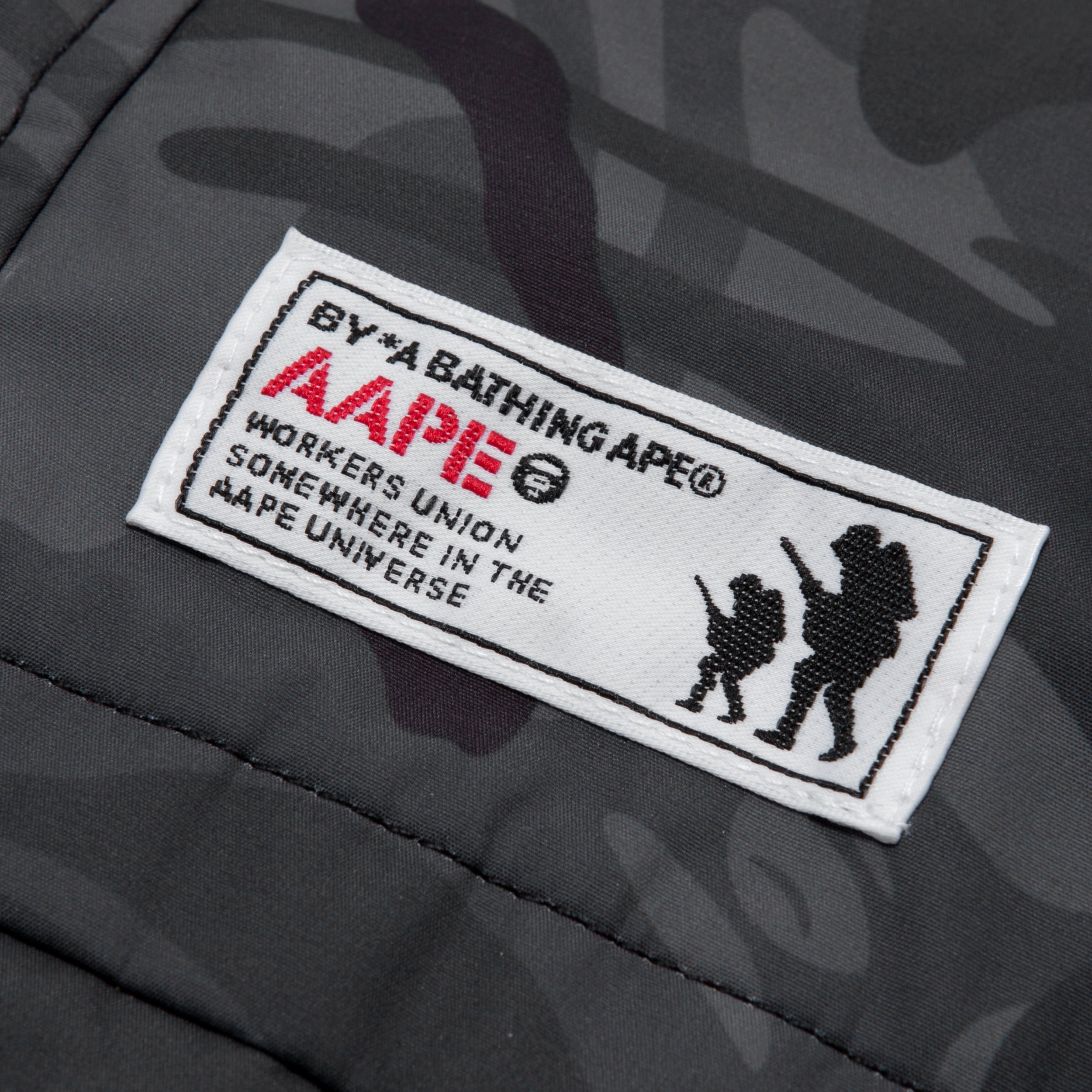 AAPE CAMO PARKA