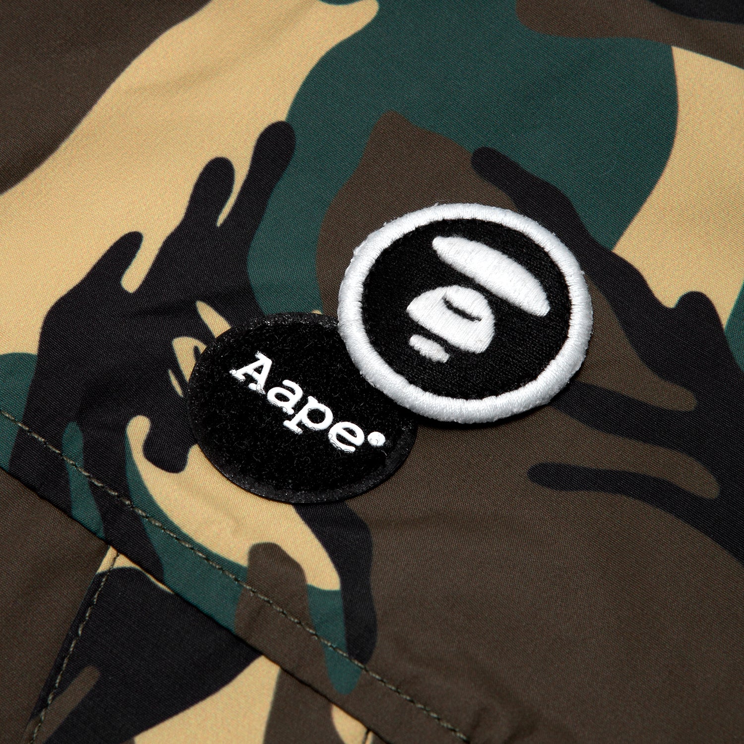 AAPE CAMO PARKA