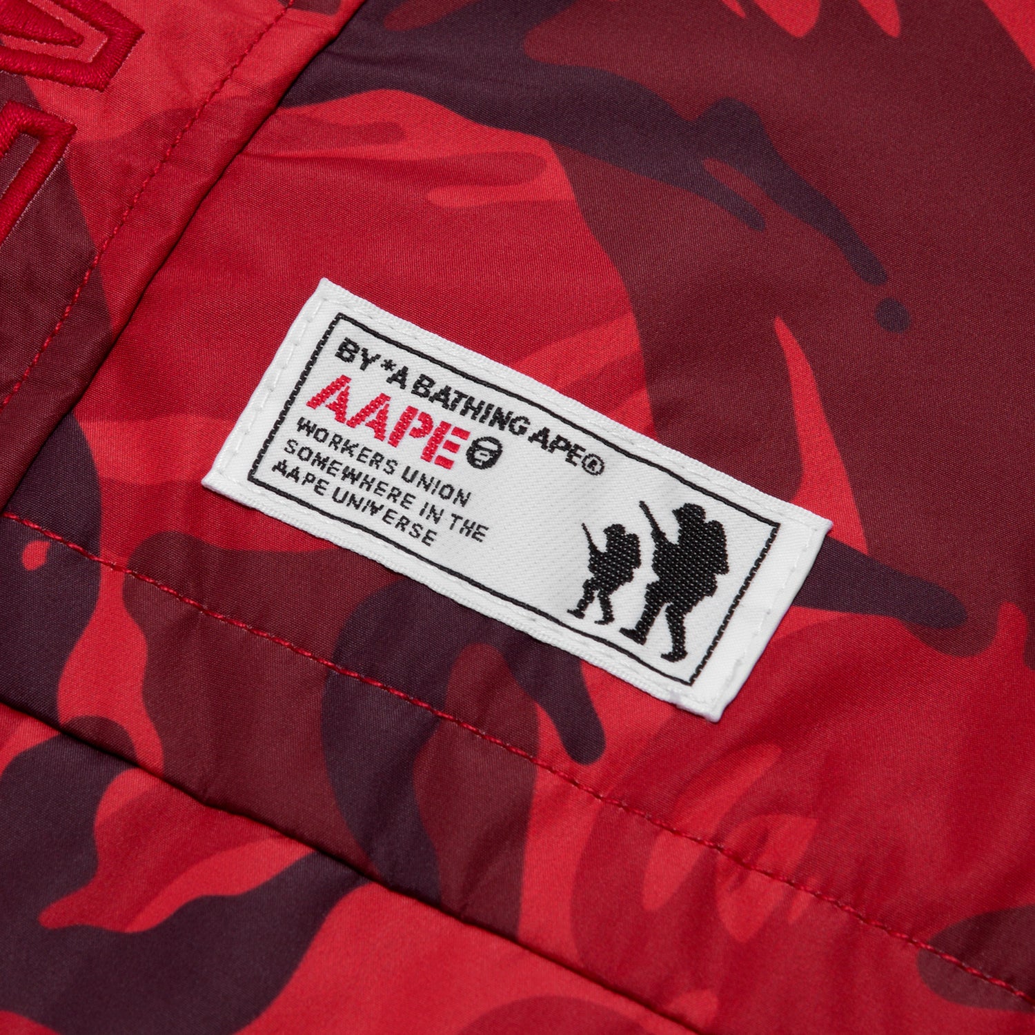 AAPE CAMO PARKA