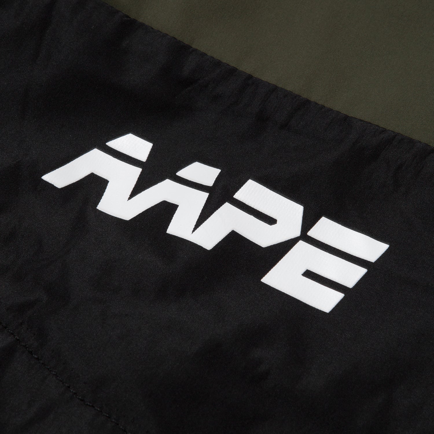 AAPE LOGO PRINT PARKA