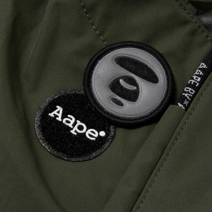 AAPE LOGO PRINT PARKA