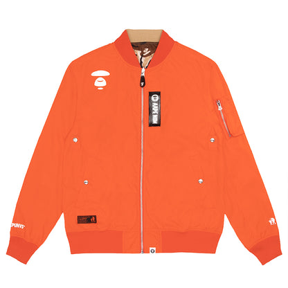 AAPE REVERSIBLE BOMBER JACKET