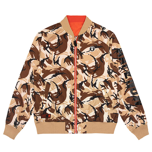 AAPE REVERSIBLE BOMBER JACKET