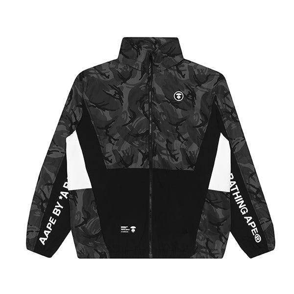 AAPE LOGO CAMO PANELLED JACKET