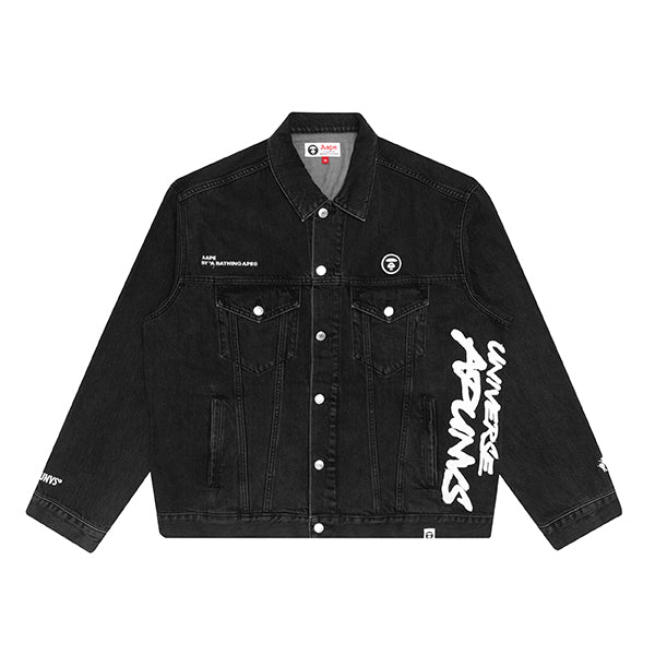 AAPE LOGO DENIM JACKET