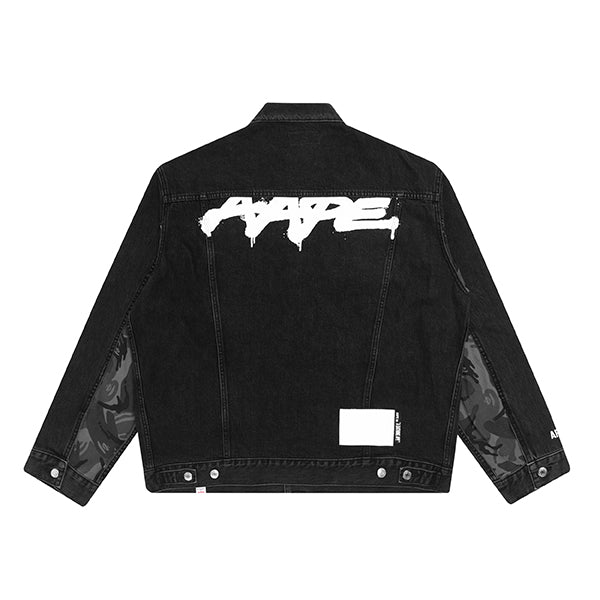 AAPE LOGO DENIM JACKET