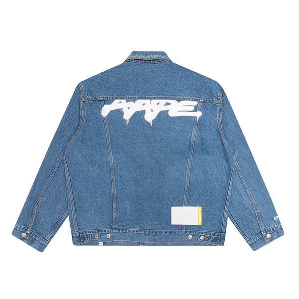 AAPE LOGO DENIM JACKET | AAPE US