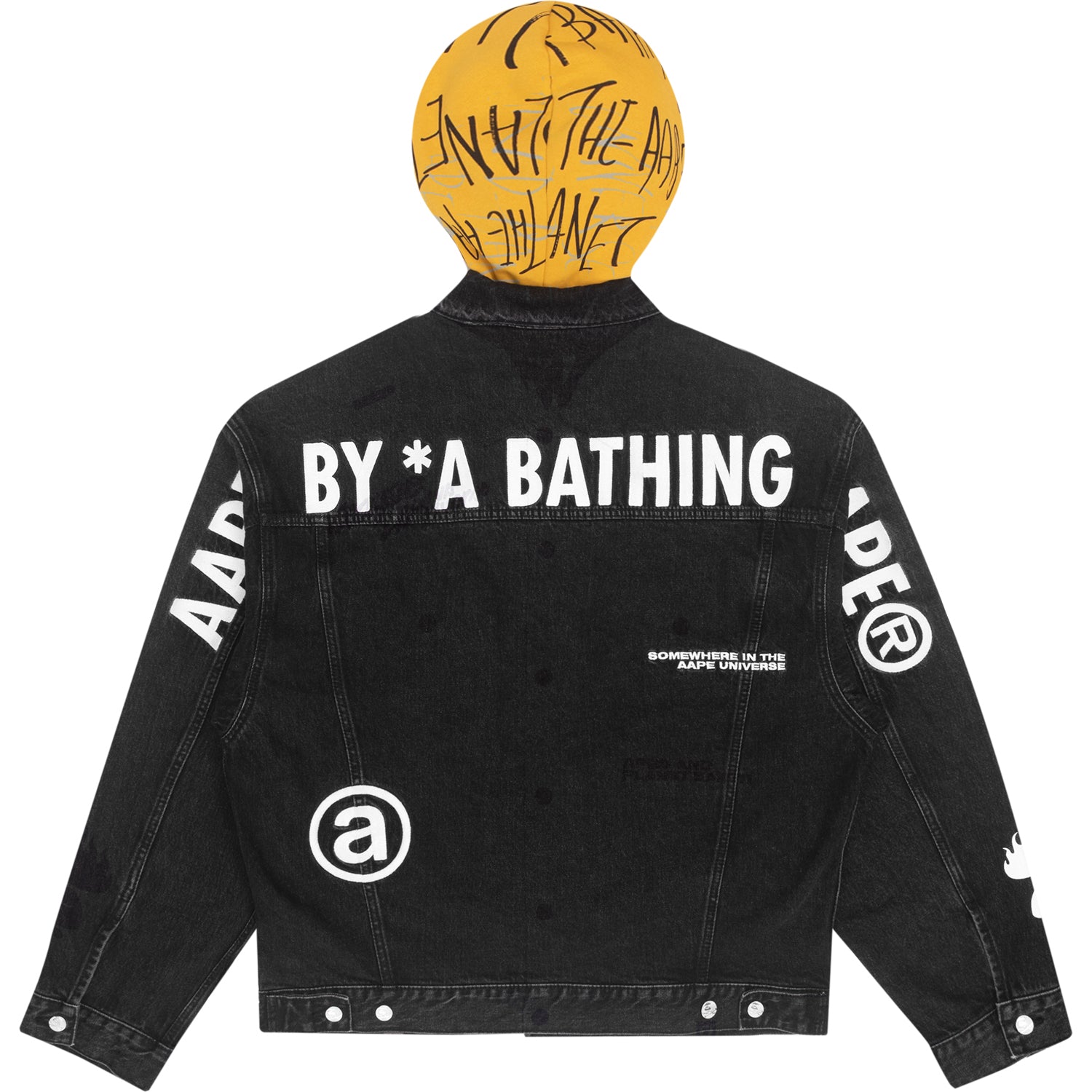 AAPE MOONFACE HOODED JACKET