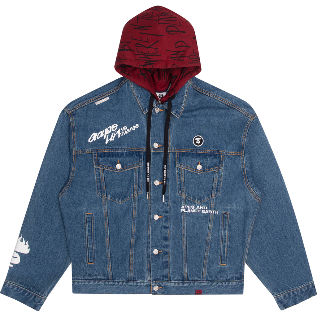 AAPE MOONFACE HOODED JACKET | AAPE US