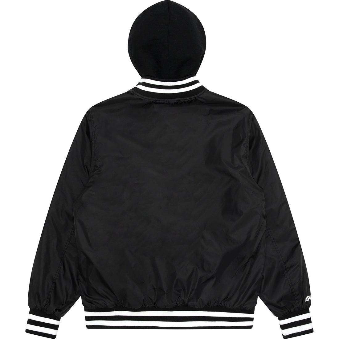 MOONFACE REVERSIBLE HOODED SNAP-BUTTON JACKET