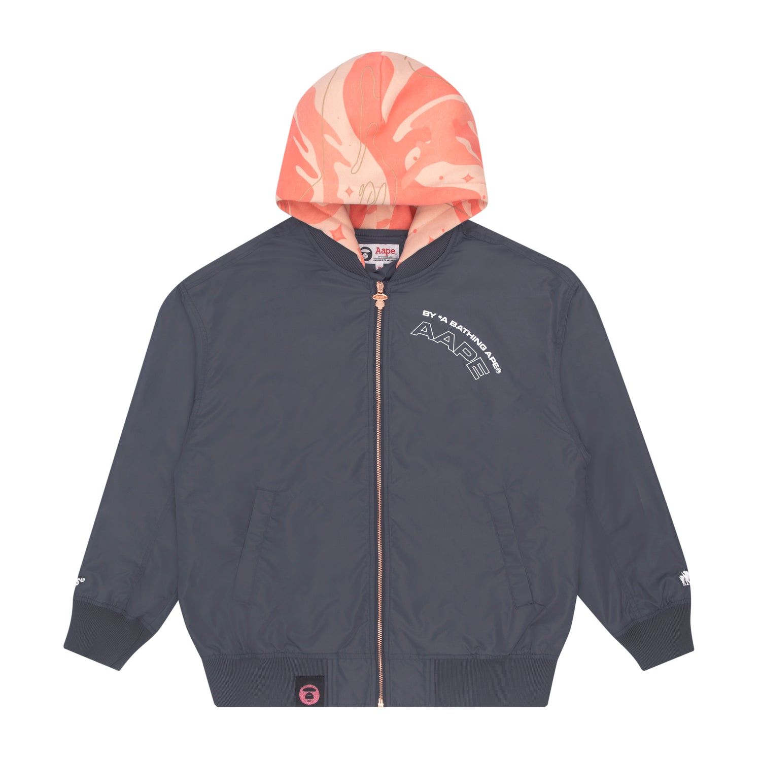 AAPE PANELLED LOGO JACKET