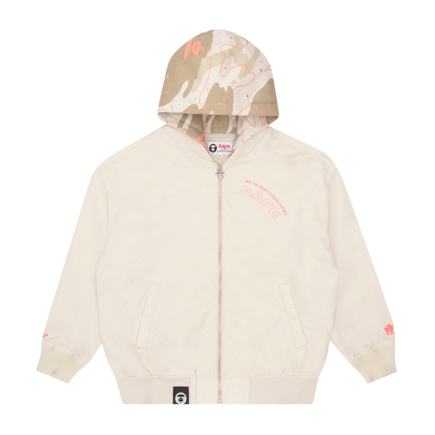 AAPE PANELLED LOGO JACKET