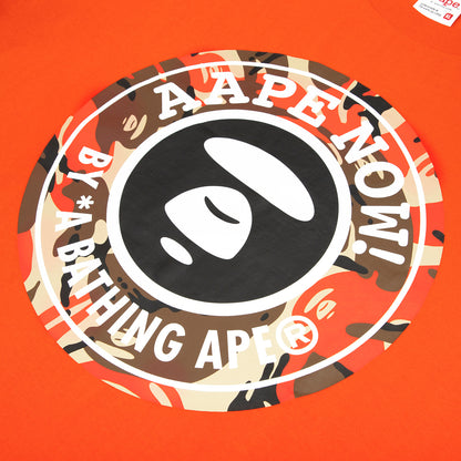 AAPE APE FACE EMBLEM TEE