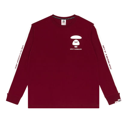 AAPE BASIC L/S TEE