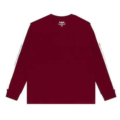 AAPE BASIC L/S TEE