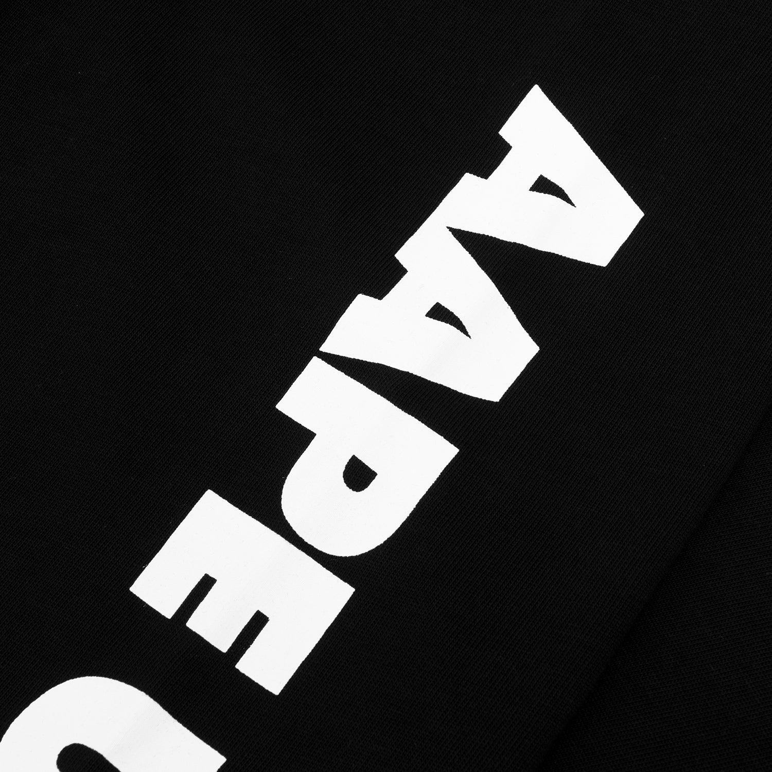 AAPE LOGO PRINT HOODED TEE