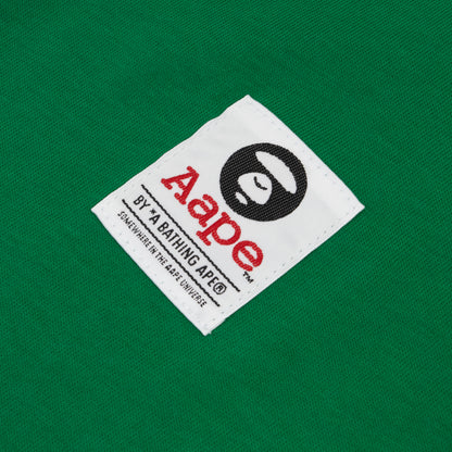 AAPE LOGO PRINT HOODED TEE