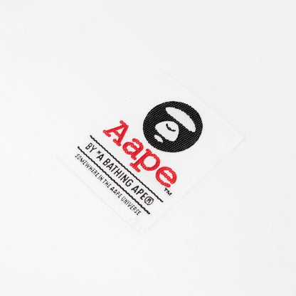 AAPE LOGO PRINT HOODED TEE