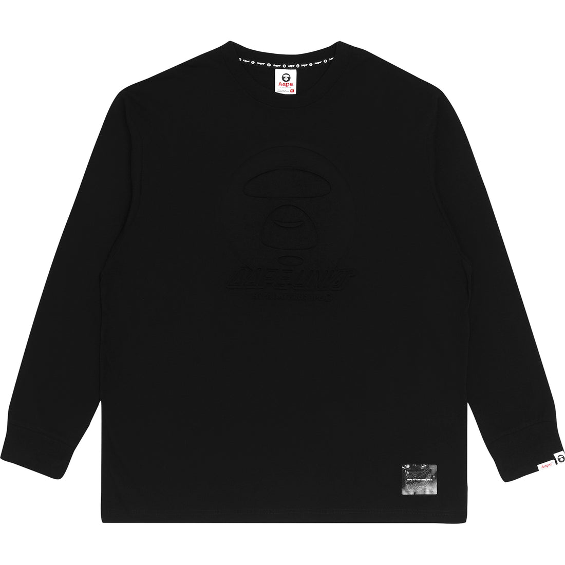 AAPE LOGO LONG-SLEEVE TEE