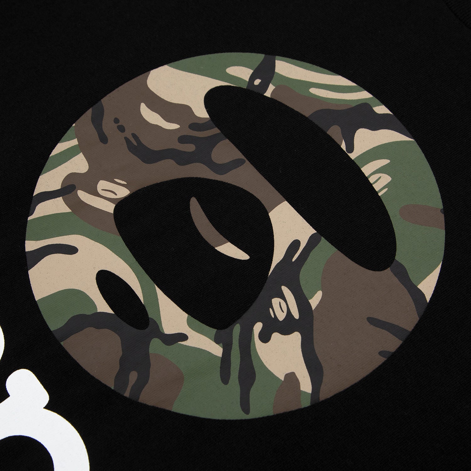 AAPE MOONFACE PATTERNED TEE