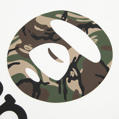 AAPE MOONFACE PATTERNED TEE