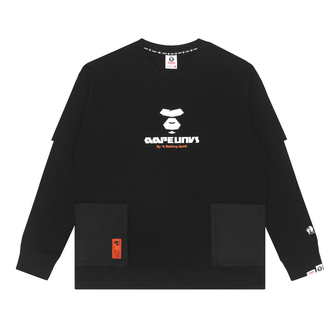 AAPE LONG SLEEVE TEE