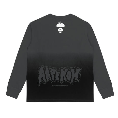 MOONFACE CAMO GRAPHIC LONG SLEEVE TEE