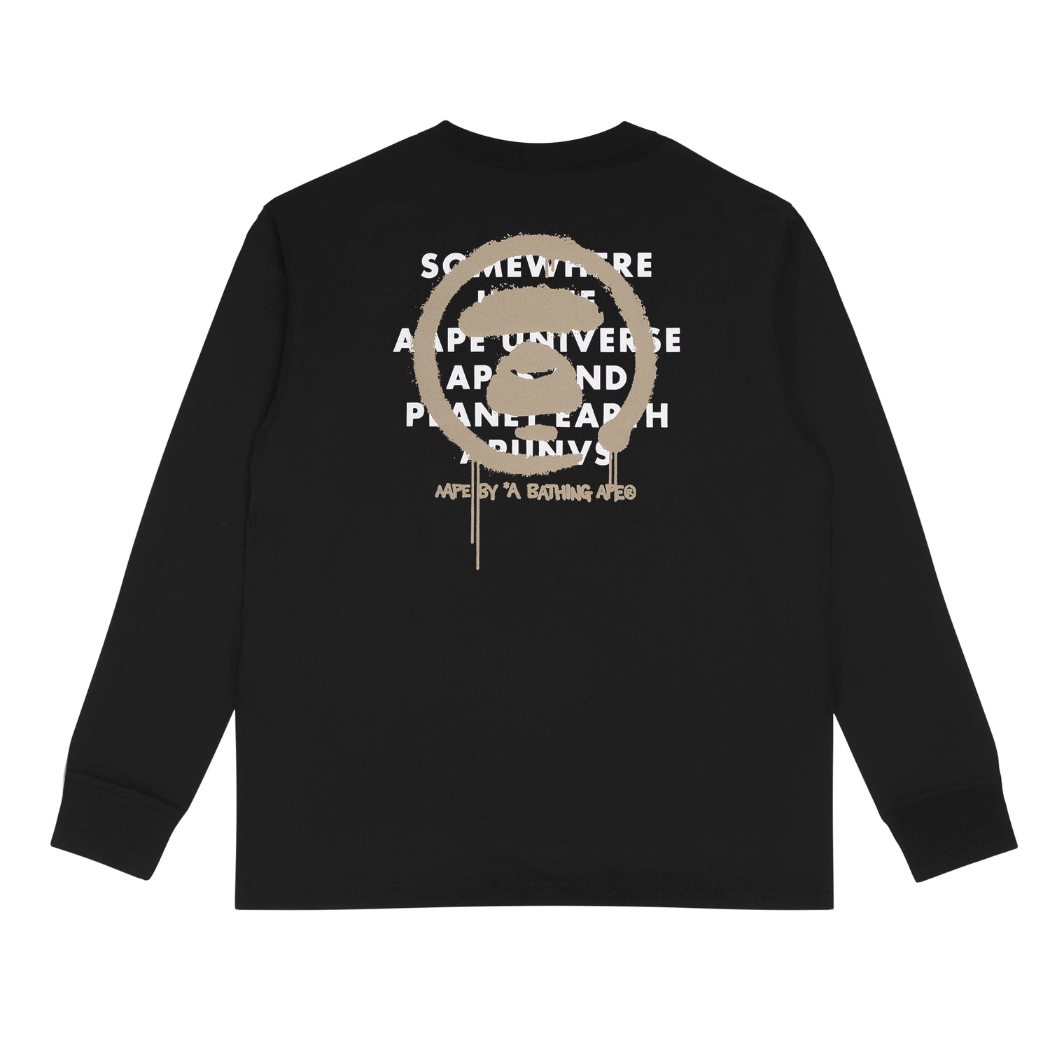 AAPE LONG SLEEVE TEE