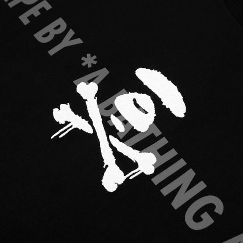 MOONFACE LETTERING PRINT LONG SLEEVE TEE