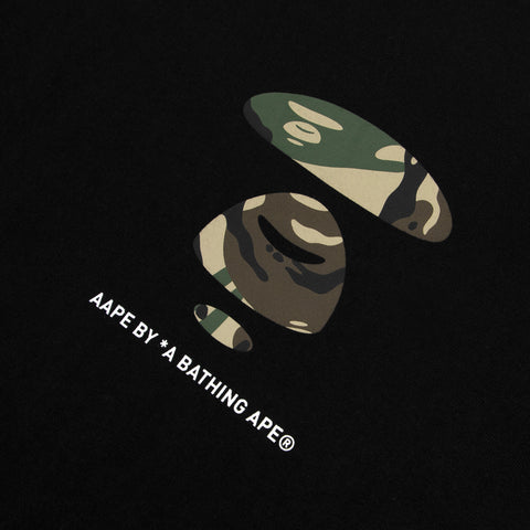 MOONFACE CAMO LONG SLEEVE TEE