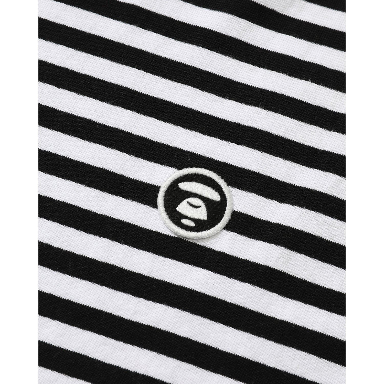 AAPE LOGO STRIPE TEE