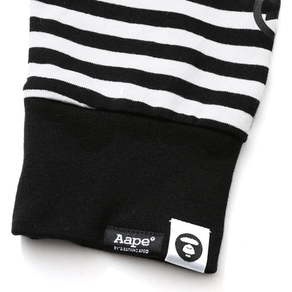 AAPE LOGO STRIPE TEE