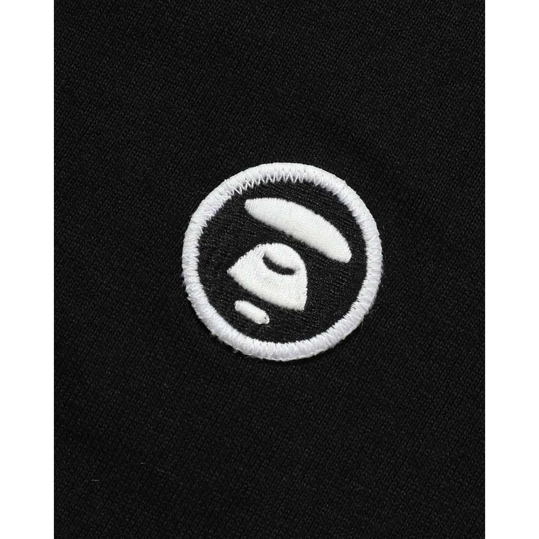 AAPE RIBBED CUFF LOGO TEE
