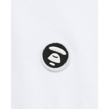 AAPE RIBBED CUFF LOGO TEE