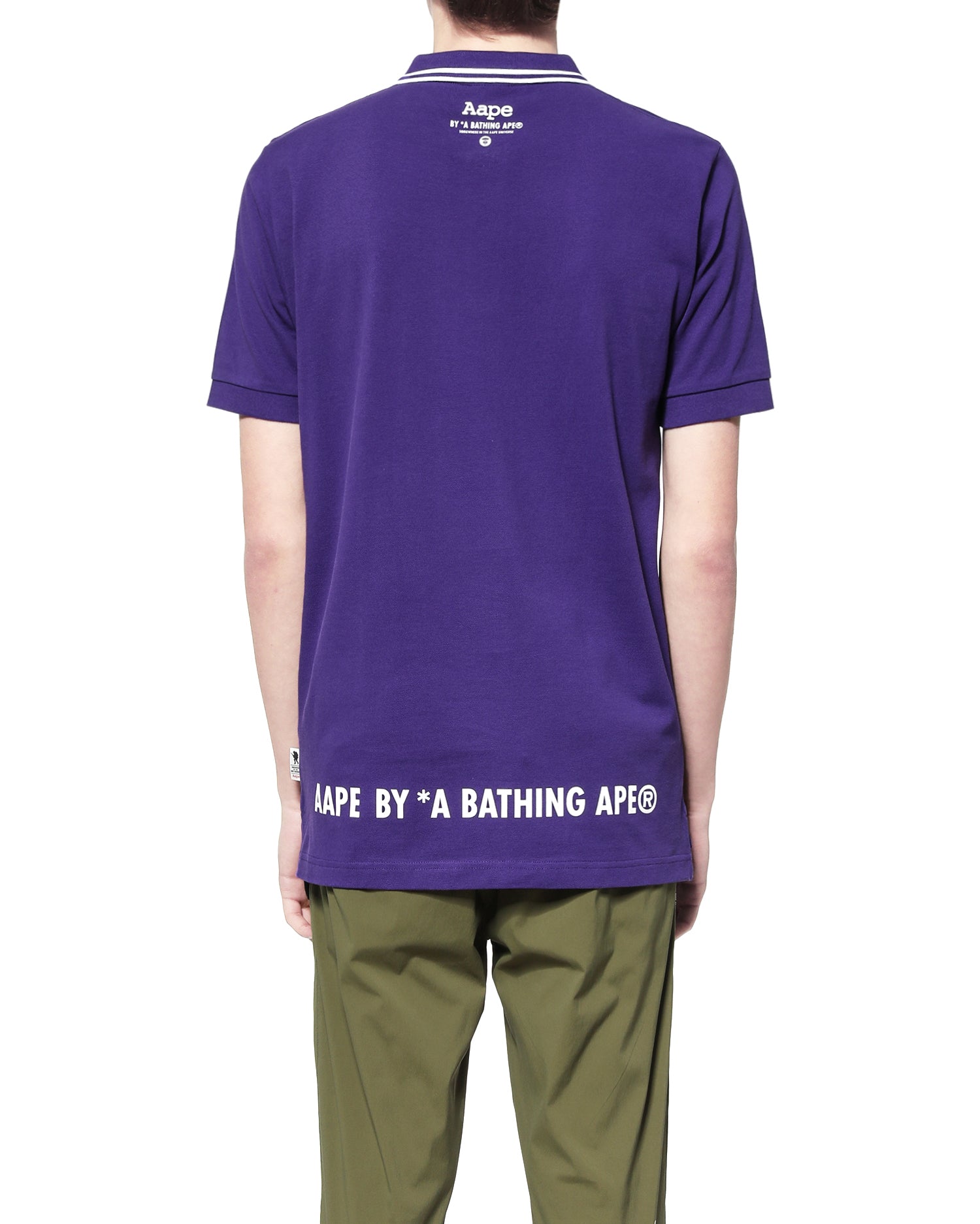 AAPE TWIN TIP POLO SHIRT