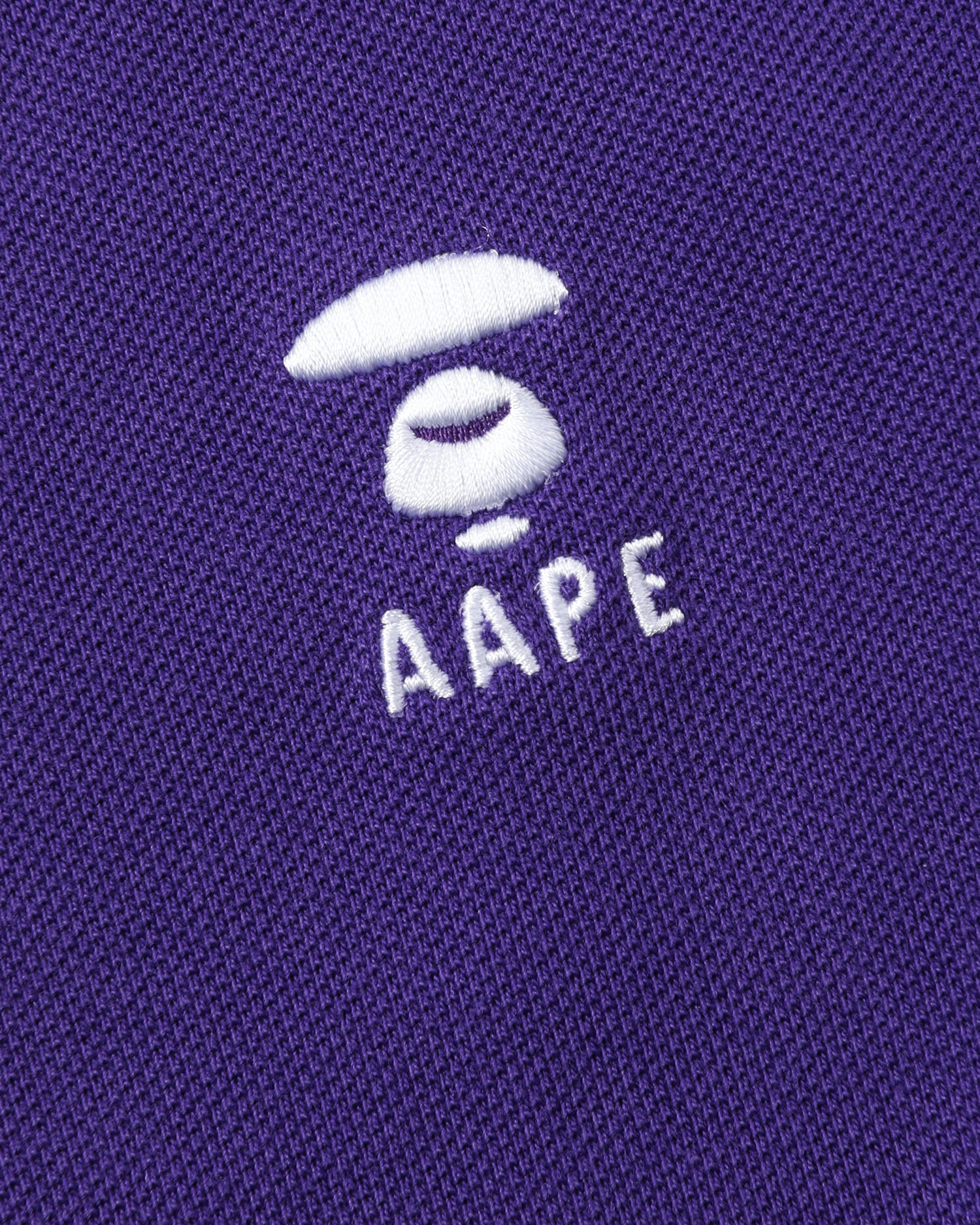 AAPE TWIN TIP POLO SHIRT