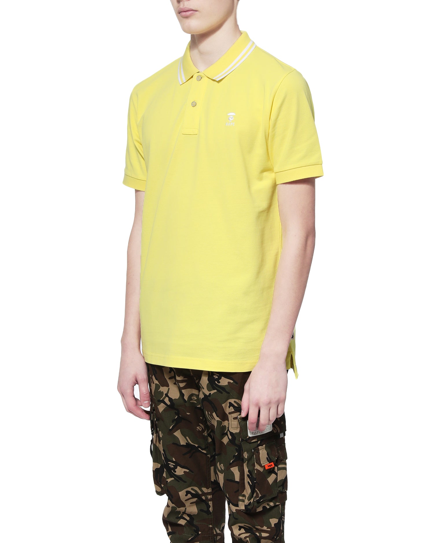 AAPE TWIN TIP POLO SHIRT