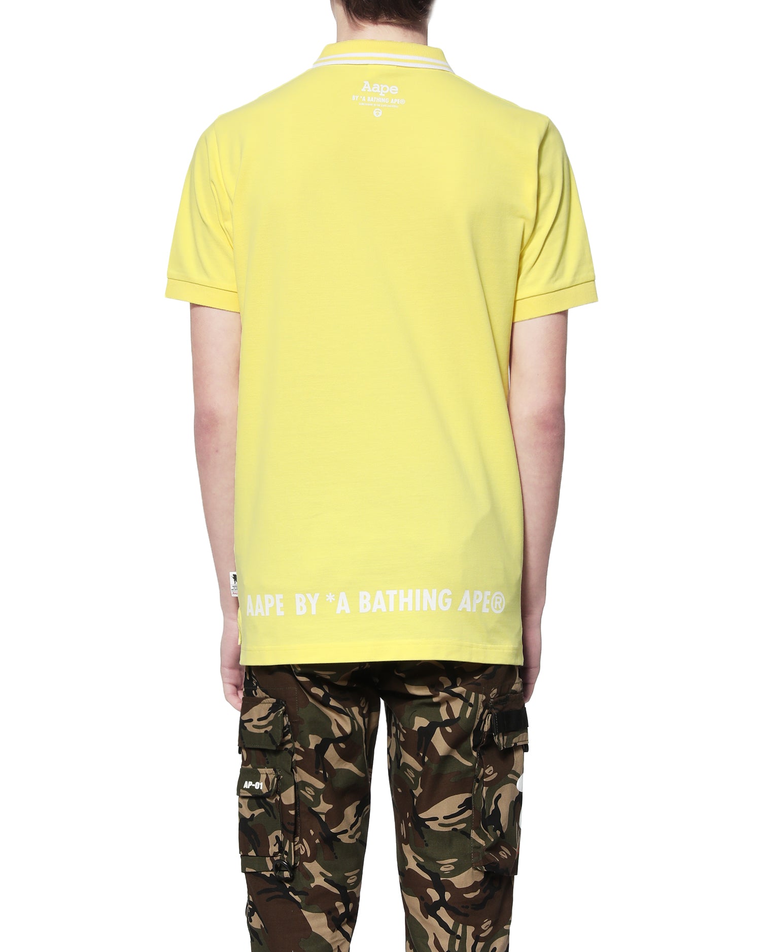 AAPE TWIN TIP POLO SHIRT